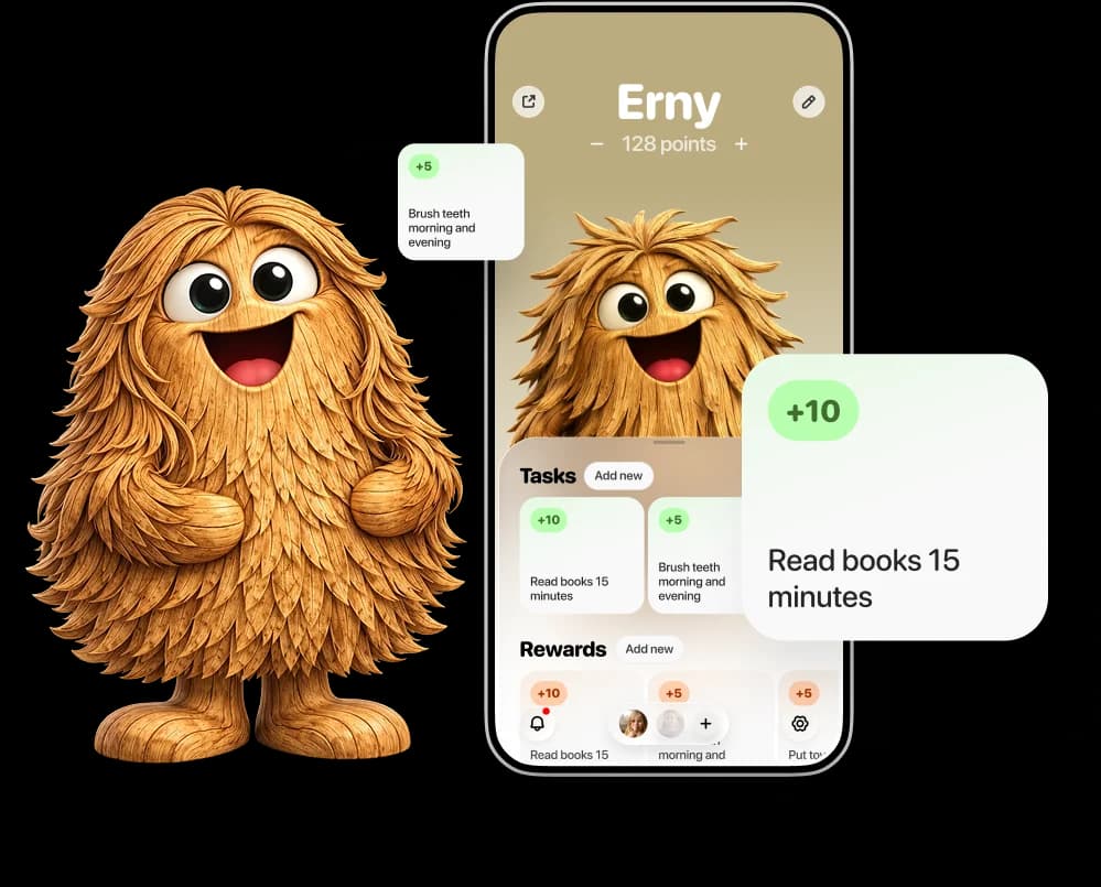 Parents set the rules - Erny app showcase